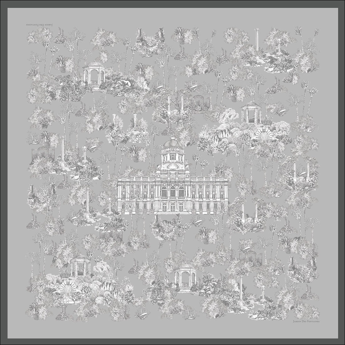 Toile De Jouy Subaqueous Palace - The Design Story Behind JARDIN DES FONTAINES