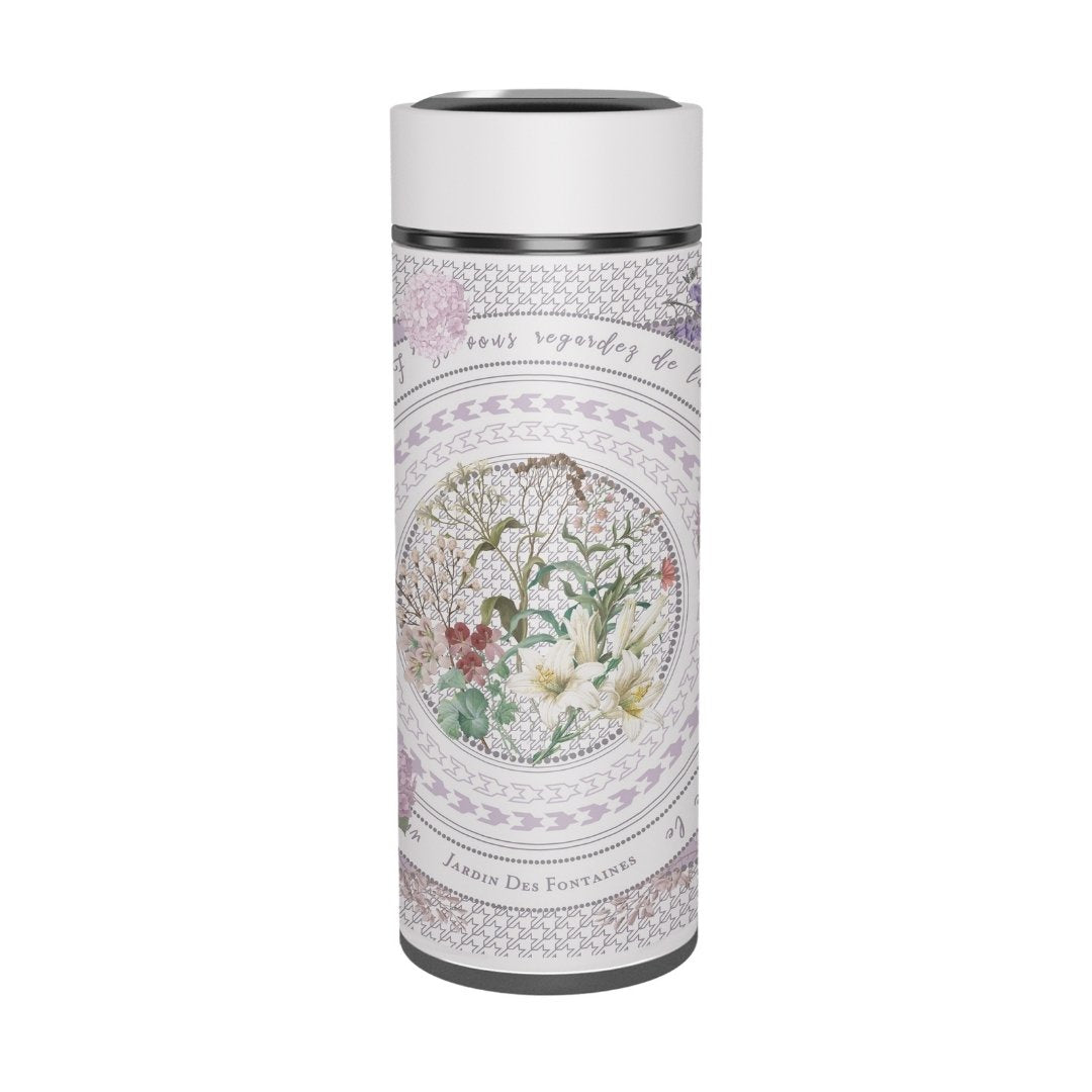 紫色秘密花園繡球花保溫杯(360ml)