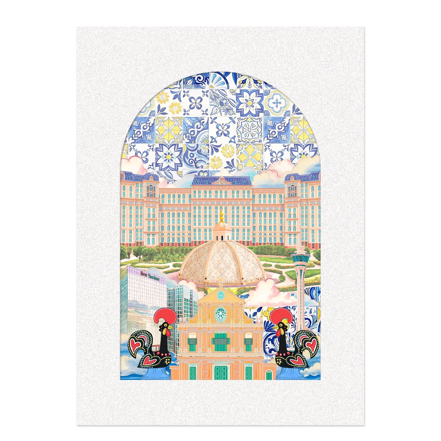 JDF X Macau Department Store Wall Art