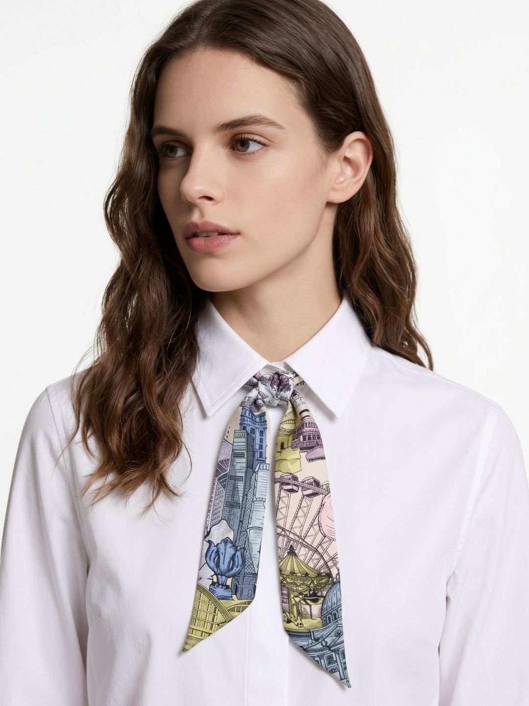 City Tales Sustainable Twilly Scarf (105cm)
