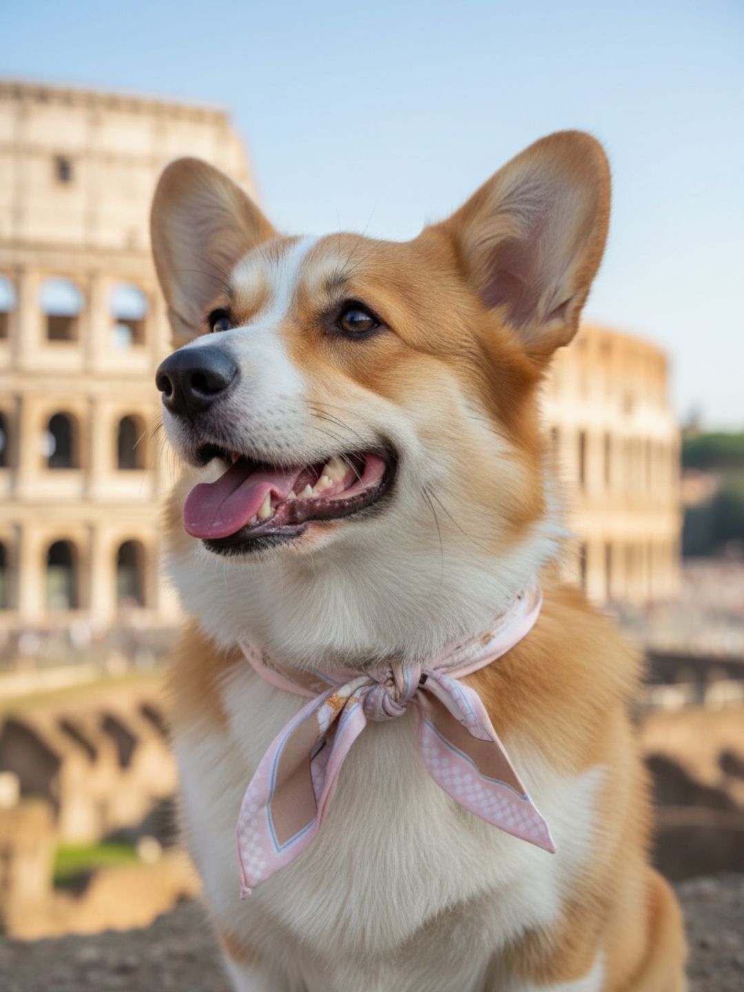 Pet Scarf | Oh My Dog Piazza Doggie Sustainable Twilly Scarf - GRS Eco Scarf