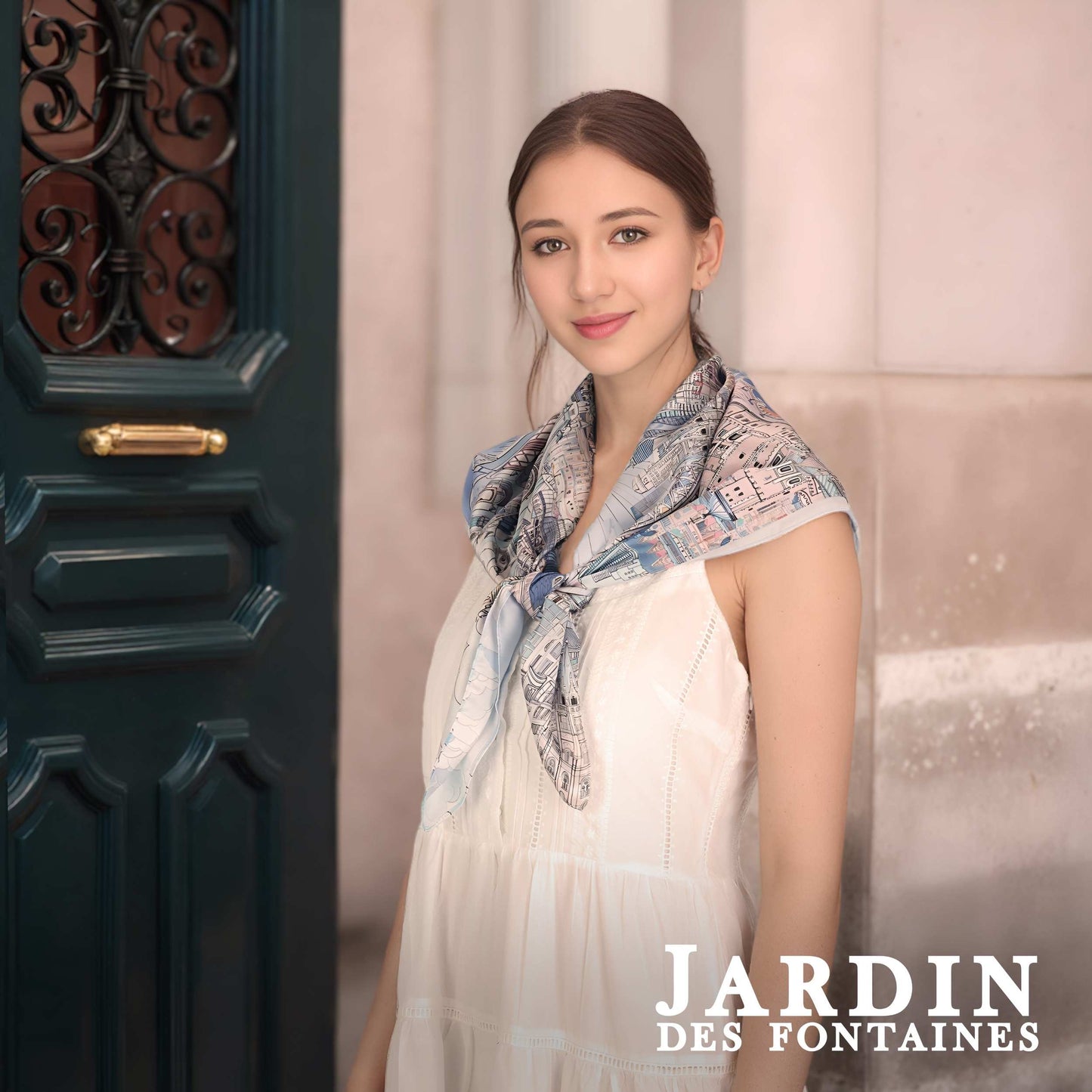 London Elegance Silky Scarf (90cm)