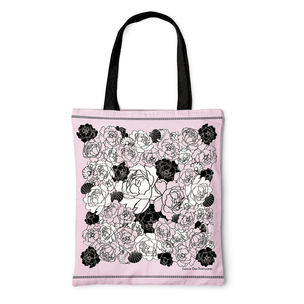 Classy and Fabulous Peony Tote Bag