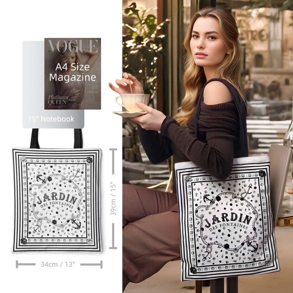 Classy and Fabulous Marais Tote Bag