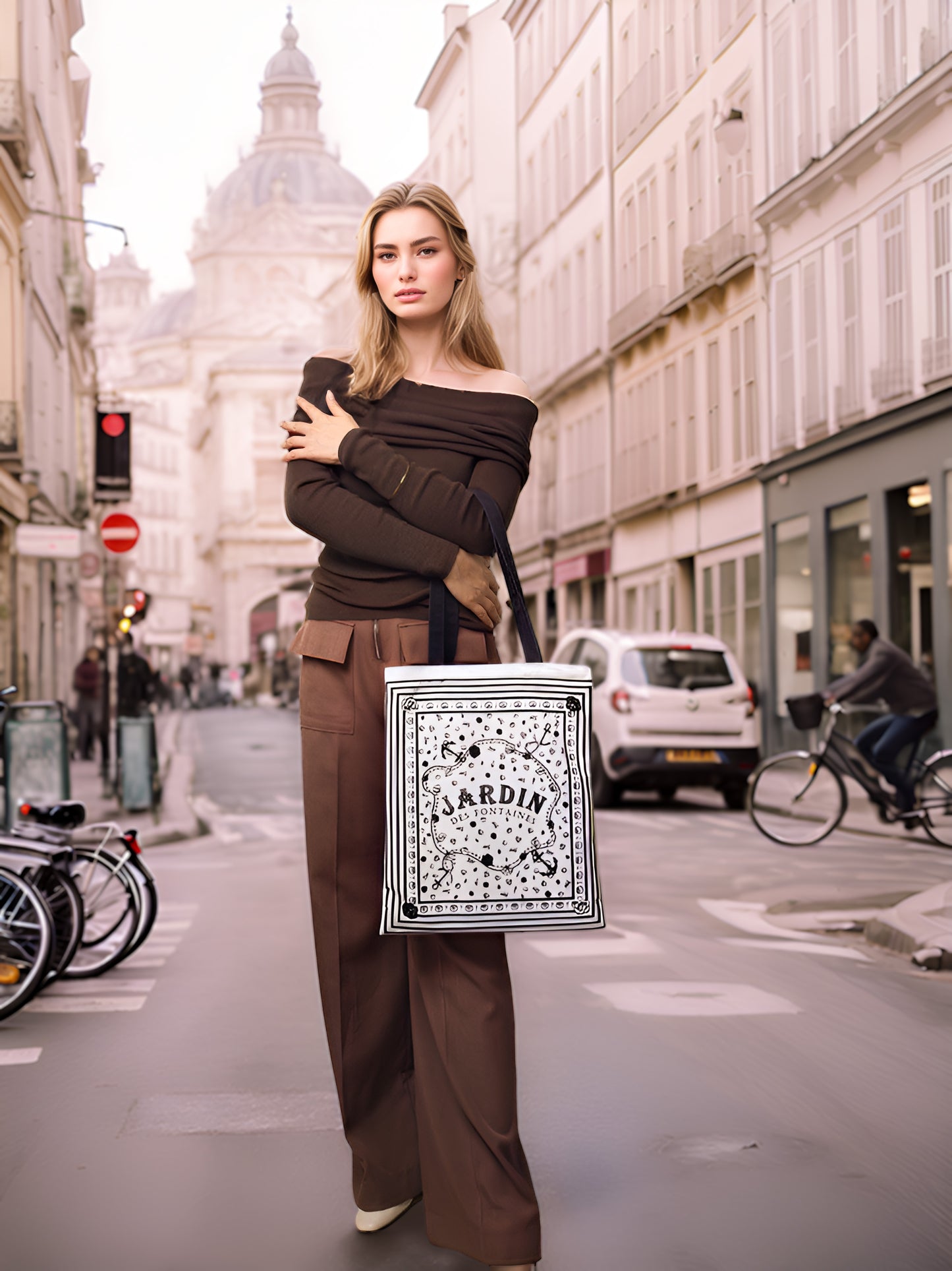 Classy and Fabulous Marais Tote Bag
