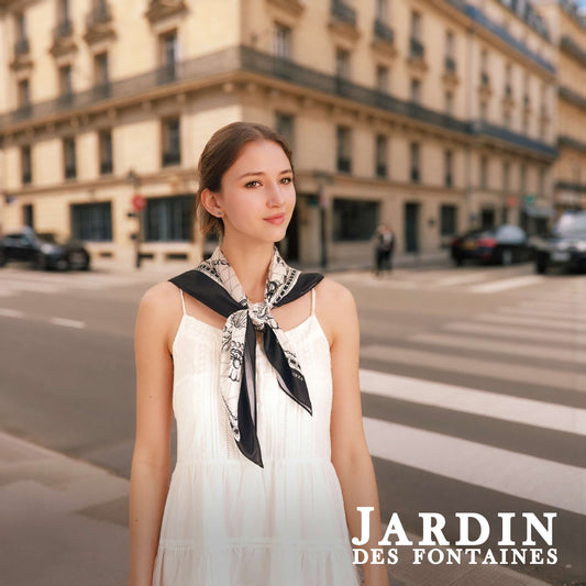 Classy and Fabulous Anchor Silky Scarf (90cm)