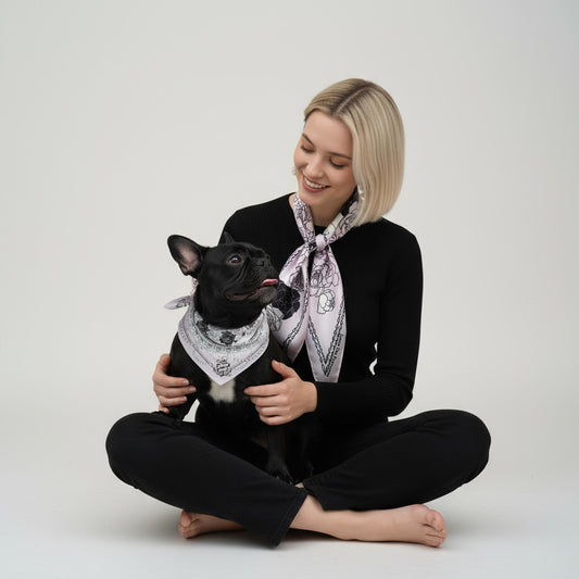 Twinning Outfits | Classy and Fabulous Floral Sensation Silky Scarf