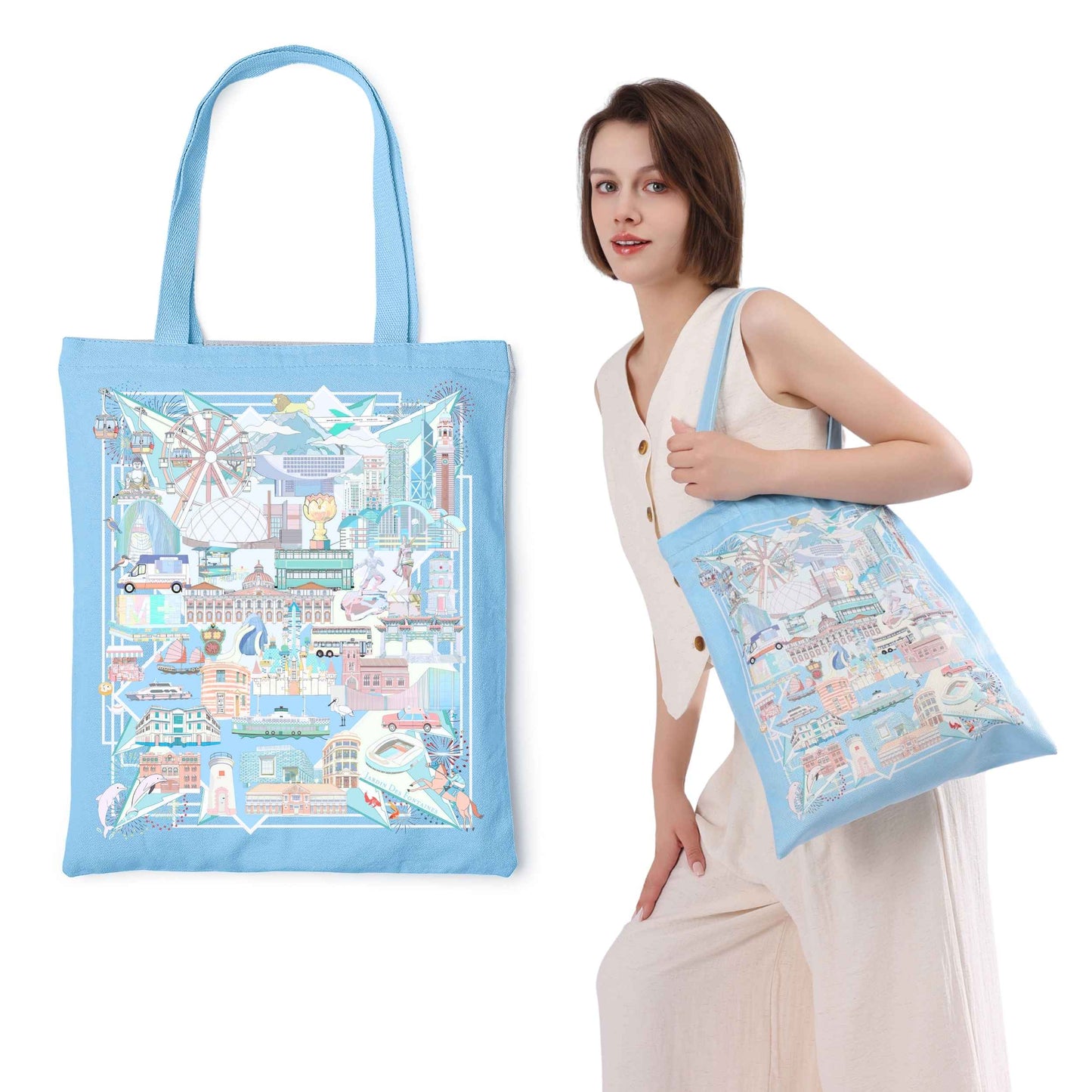 Lion Rock Tote Bag