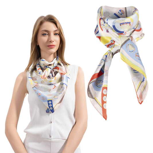 Golden Years Silky Scarf (90cm)