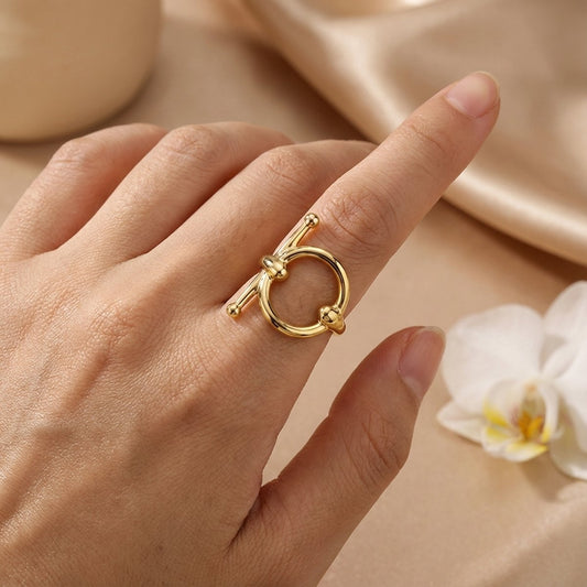 Silken Embrace Eloise Scarf Ring