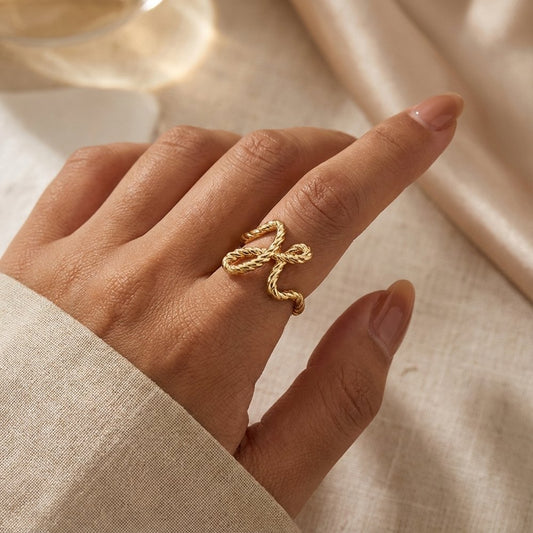 Silken Embrace Ivana Scarf Ring