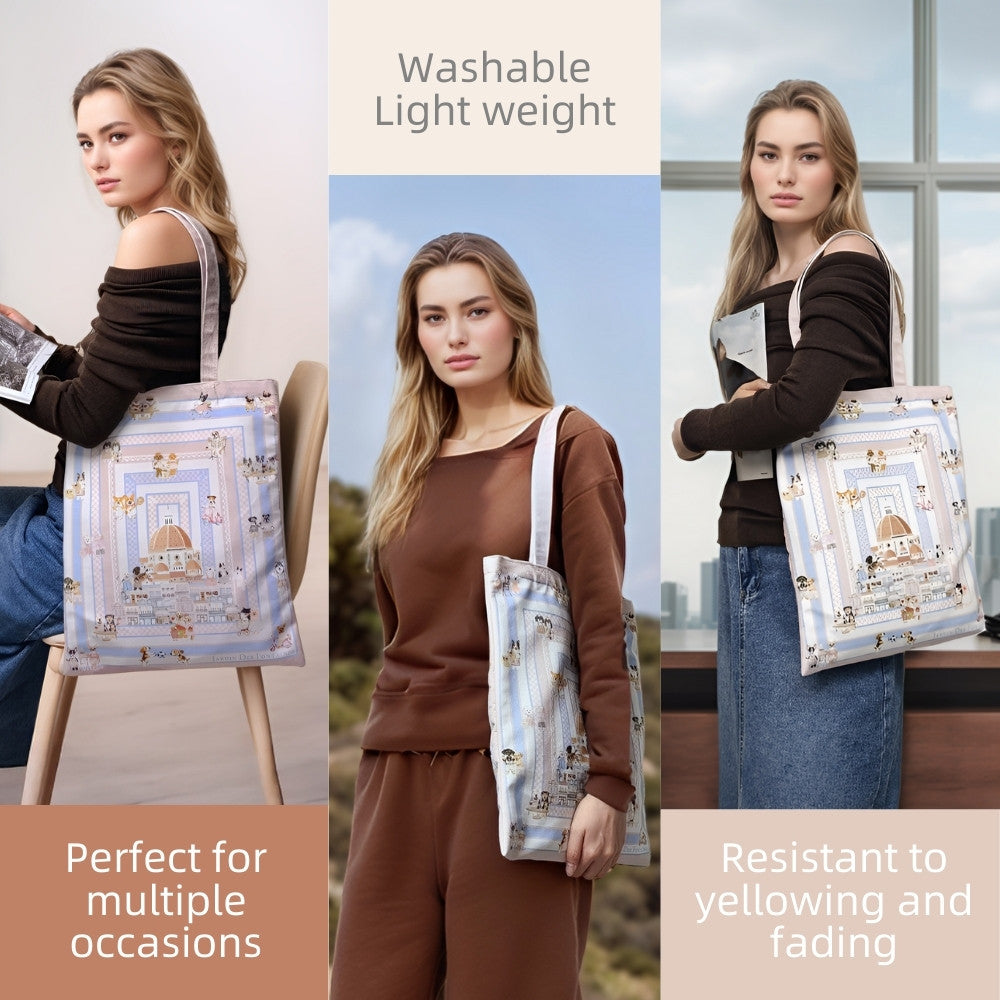 Oh My Dog Piazza Tote Bag