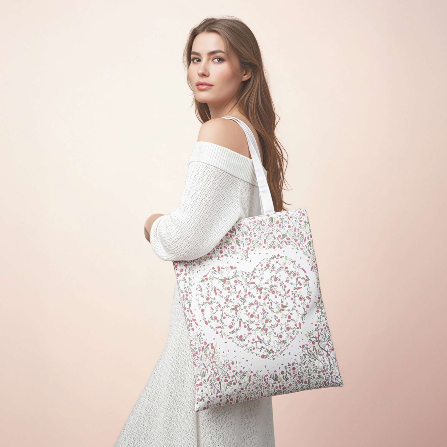 Venus Garden of Love Heart Tote Bag