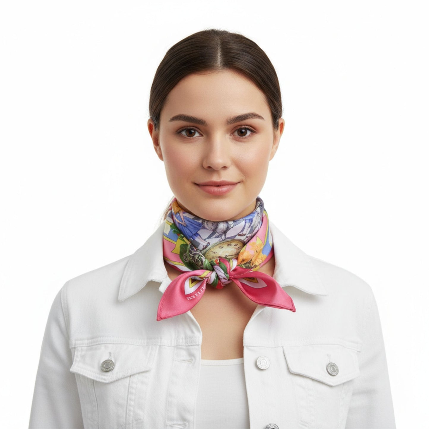 Twinning Outfits | Wonderful Adventure Dream Pink Tuo Watch Silky Scarf