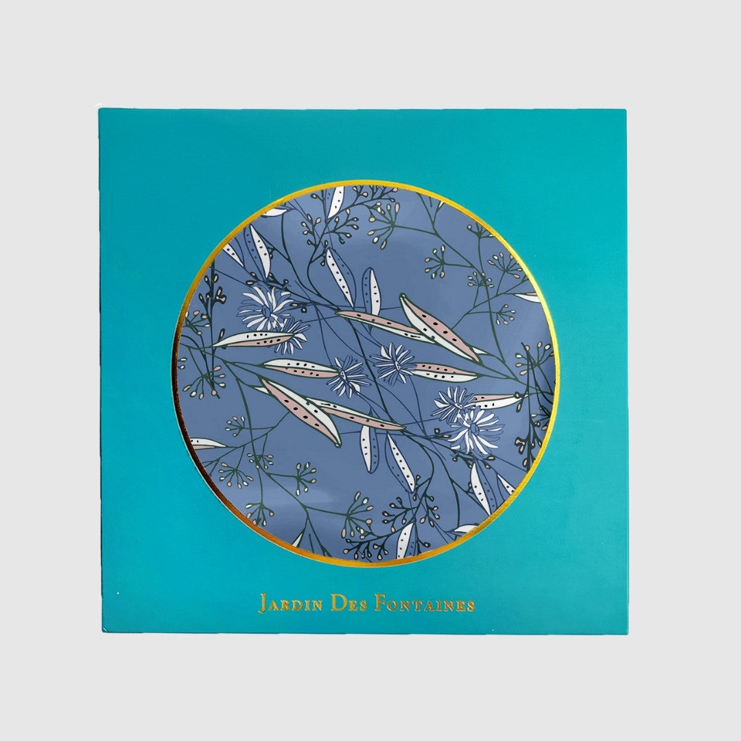 Wild Blue Yonder Sanvitalia Silky Scarf (90cm)