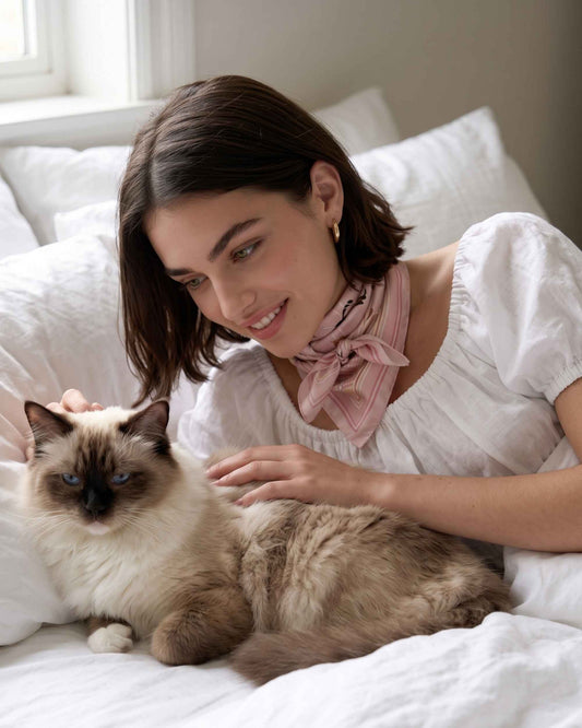 Cat Lover Stories: Rosie the Cat: A Guardian of Love - The Design Story Behind JARDIN DES FONTAINES