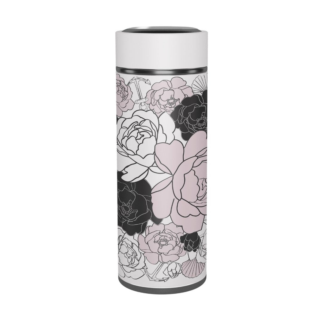 Classy and Fabulous Peony Vacuum Bottle (360ml)