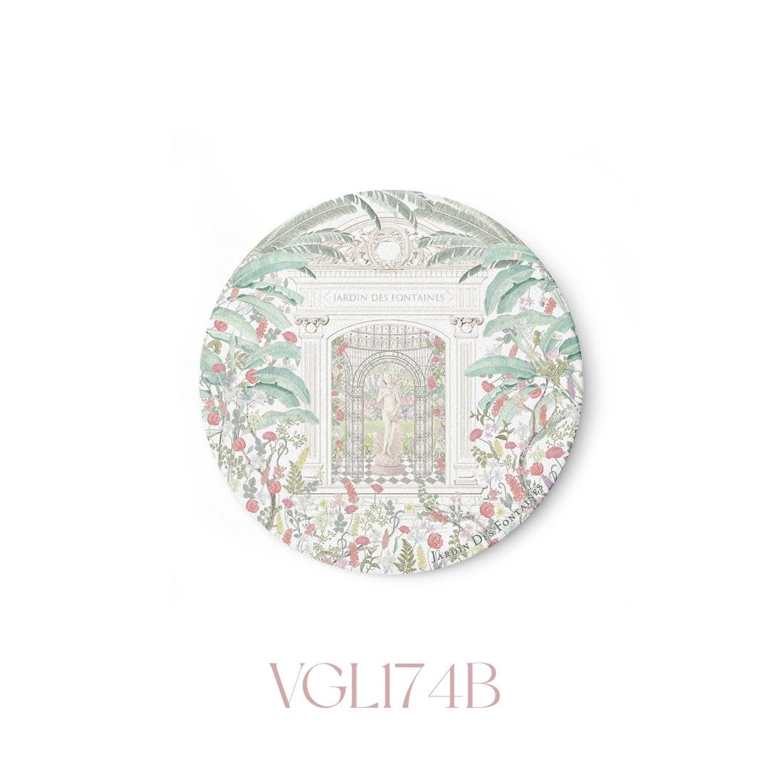 Venus Garden of Love Ceramic Coaster