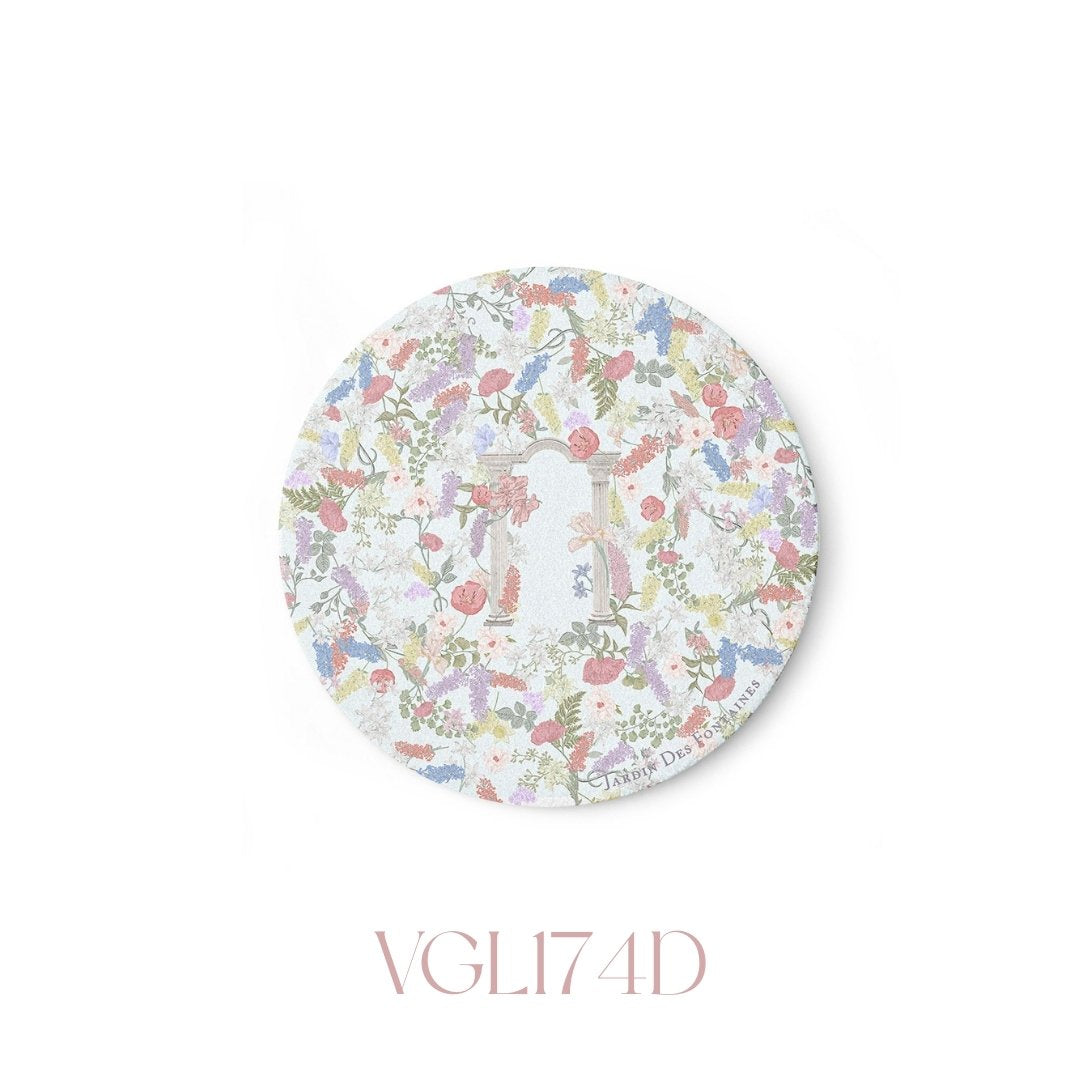 Venus Garden of Love Ceramic Coaster