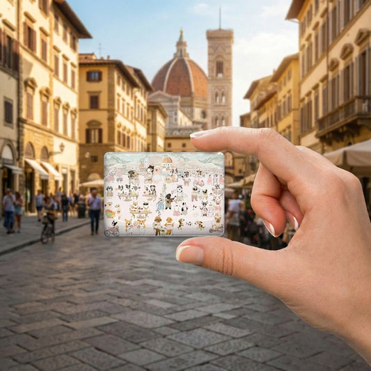 Oh My Dog Florence & Dogs Crystal Fridge Magnet