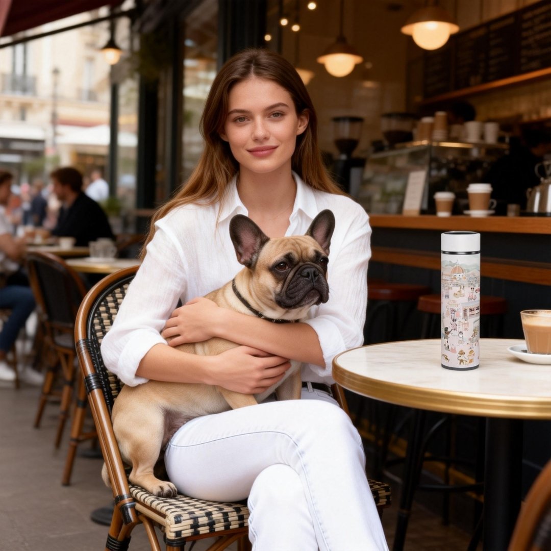 Oh My Dog Florence & Dogs Vacuum Bottle (500ml)