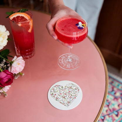 Venus Garden of Love Ceramic Coaster