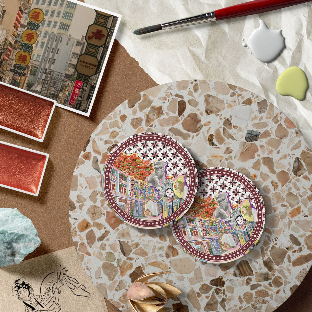 JDF X Guangzhou Bookstore Ceramic Fridge Magnet