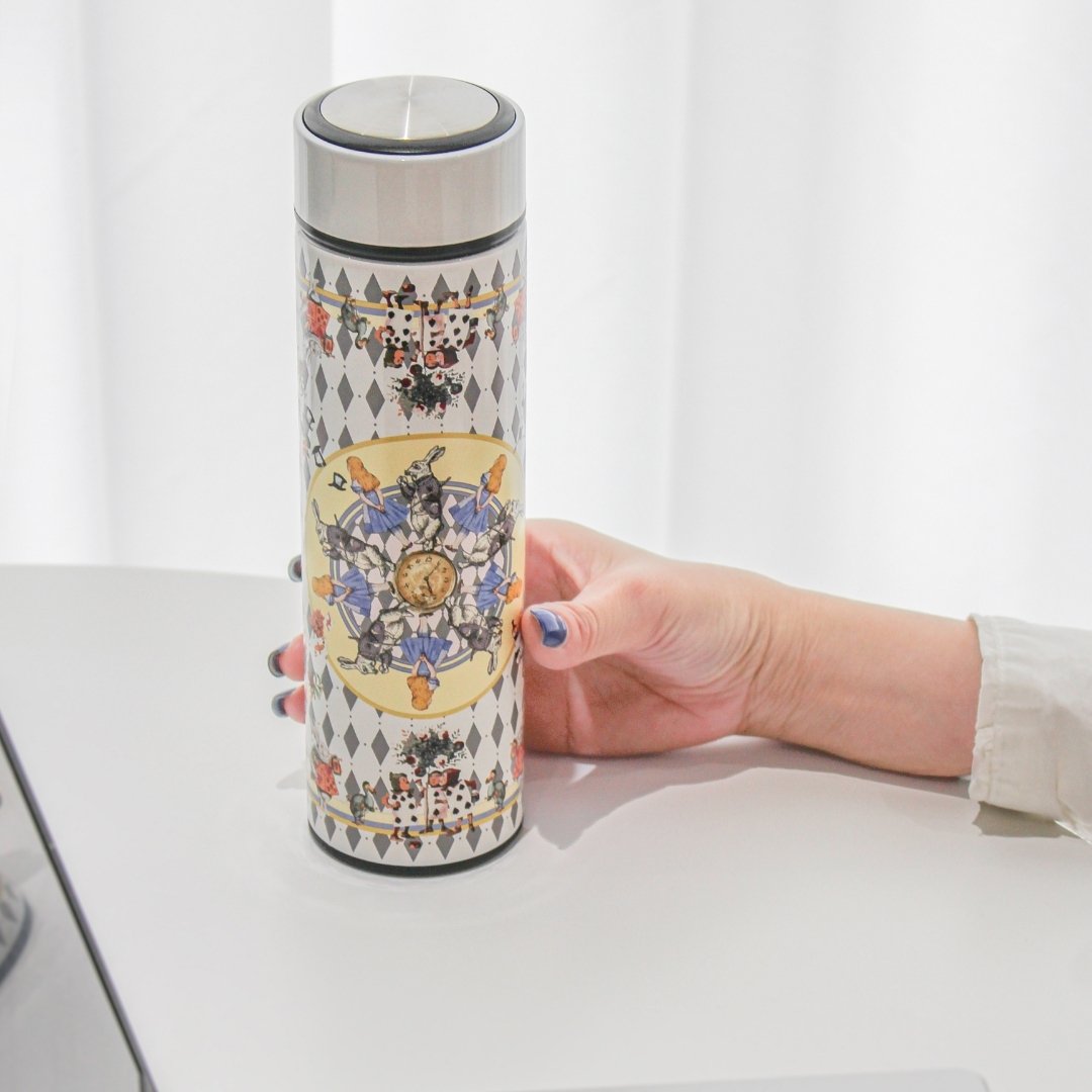 Wonderful Adventure Dream Blue Argyle Vacuum Bottle (500ml)