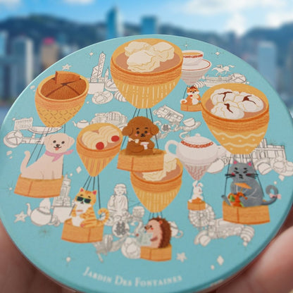 Let's Yum Cha Ceramic Coaster