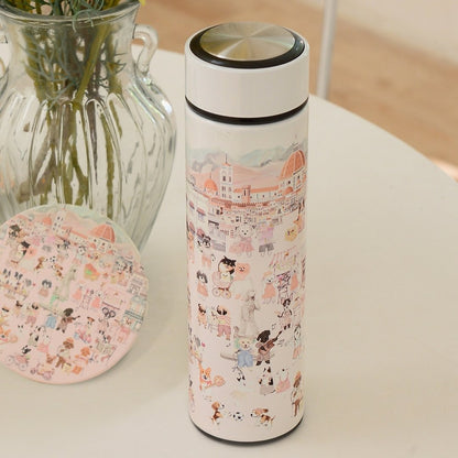 Oh My Dog Florence & Dogs Vacuum Bottle (500ml)