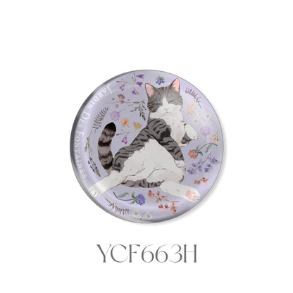 Cat Crystal Fridge Magnet