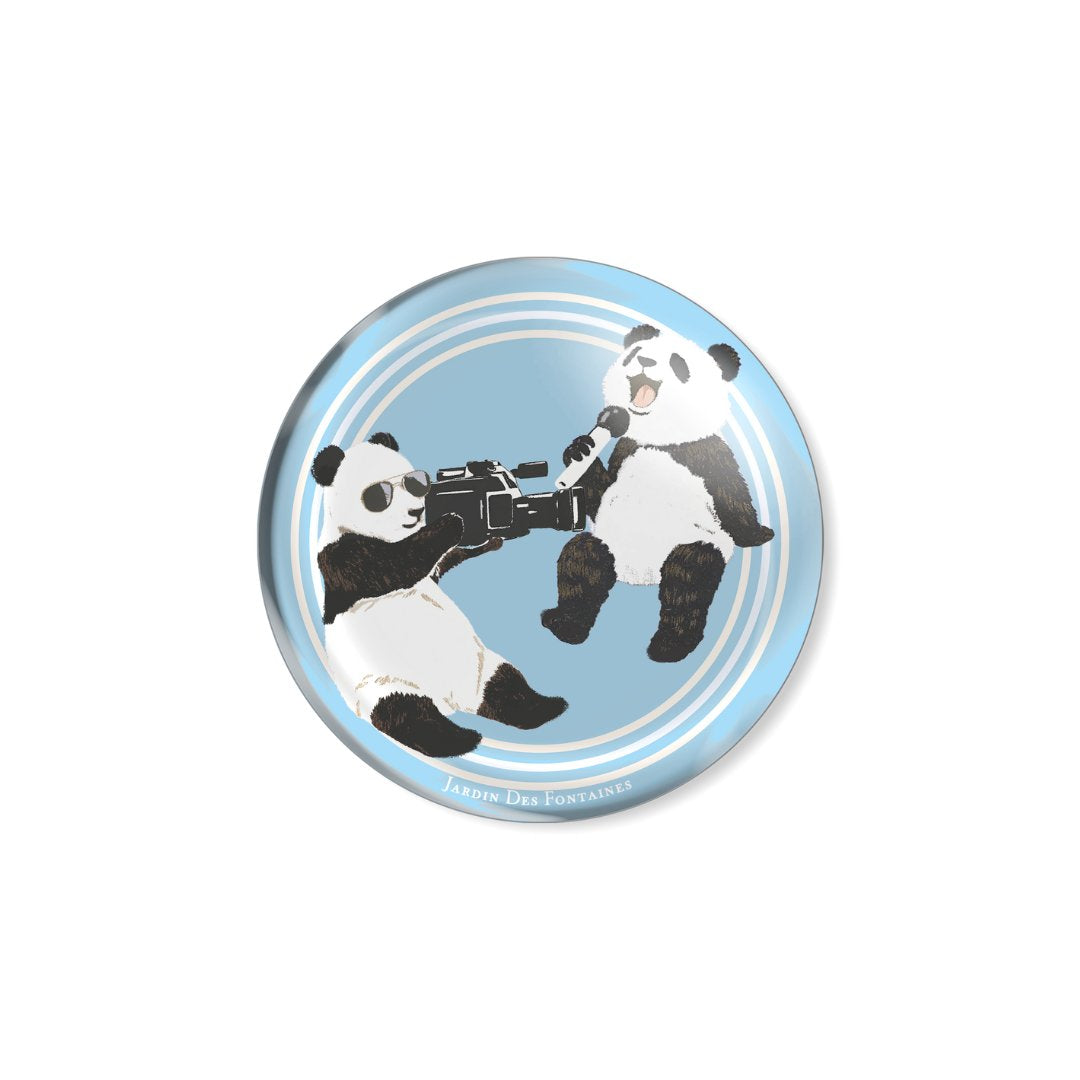 Panda Producer & Singer Crystal Fridge Magnet – JARDIN DES FONTAINES