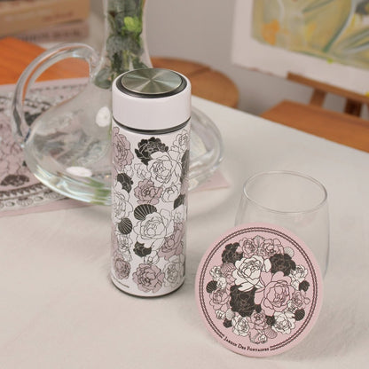 Classy and Fabulous Peony Vacuum Bottle (360ml)