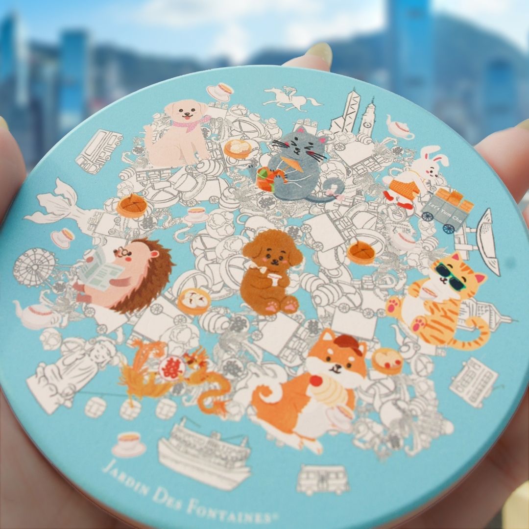 Let's Yum Cha Ceramic Coaster