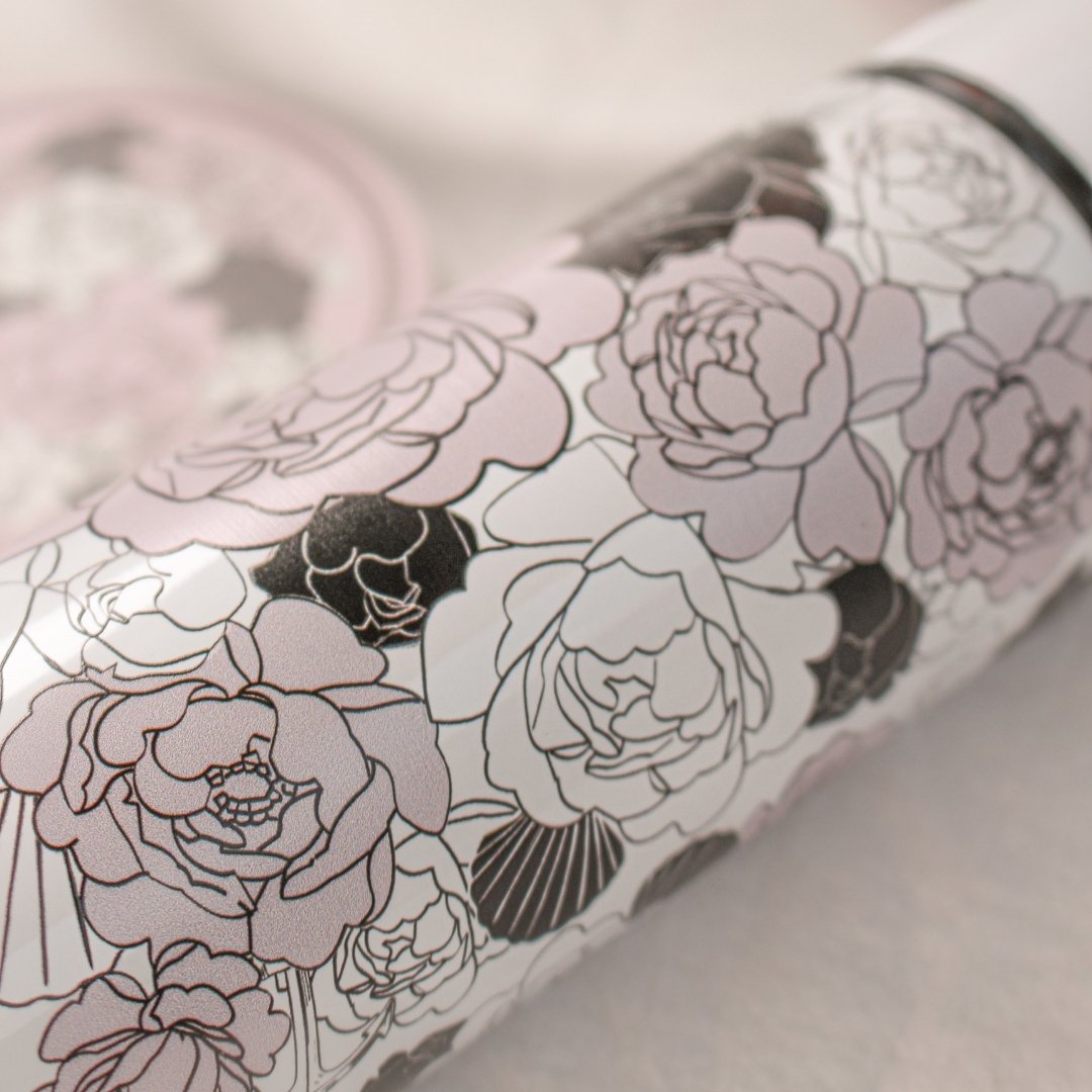 Classy and Fabulous Peony Vacuum Bottle (360ml)