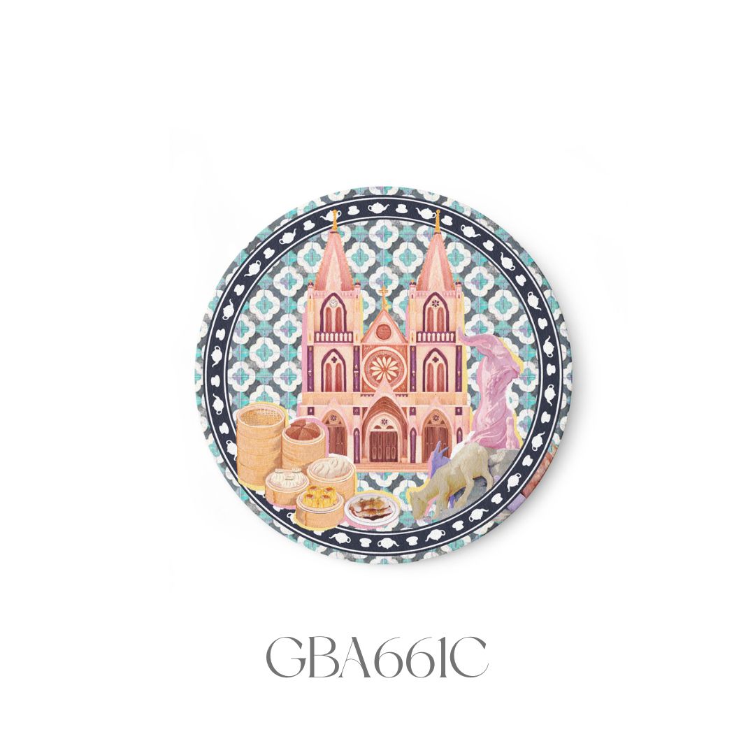 JDF X Guangzhou Bookstore Ceramic Fridge Magnet