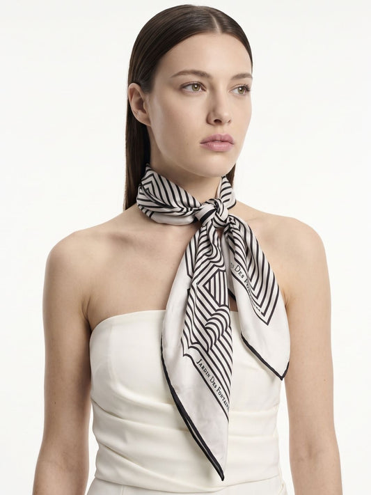 Romance in the Air Silky Scarf (90cm)