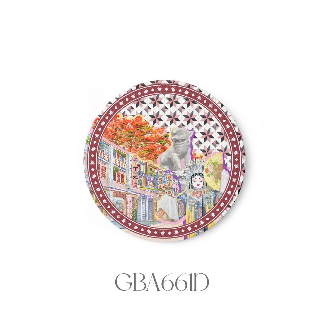 JDF X Guangzhou Bookstore Ceramic Fridge Magnet