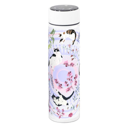 Yogis Cat and Flower Cat Crown Vacuum Bottle (500ml)