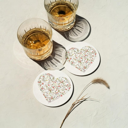 Venus Garden of Love Ceramic Coaster