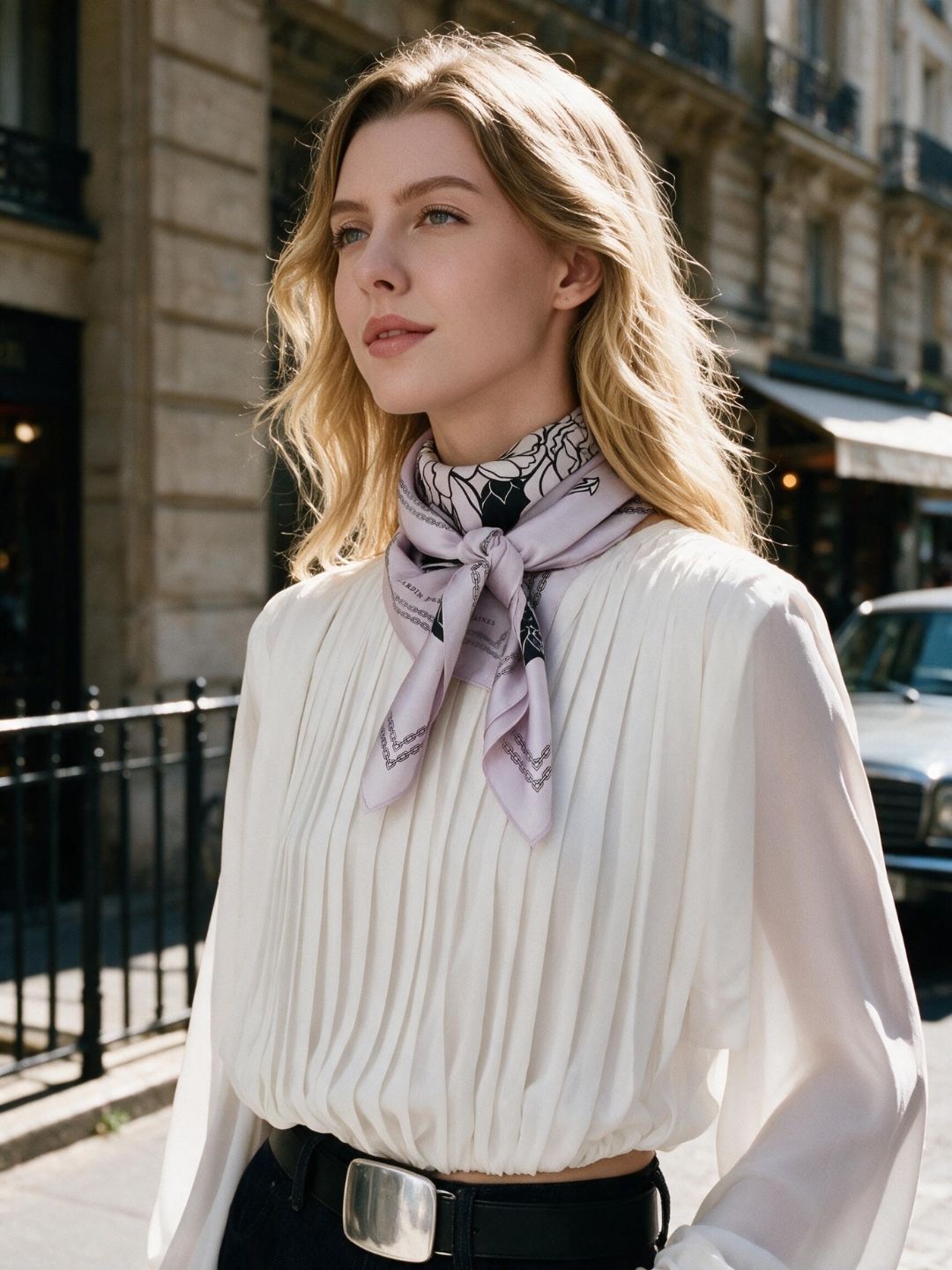 Bloom as You Are Reversible Sustainable Scarf (90cm)