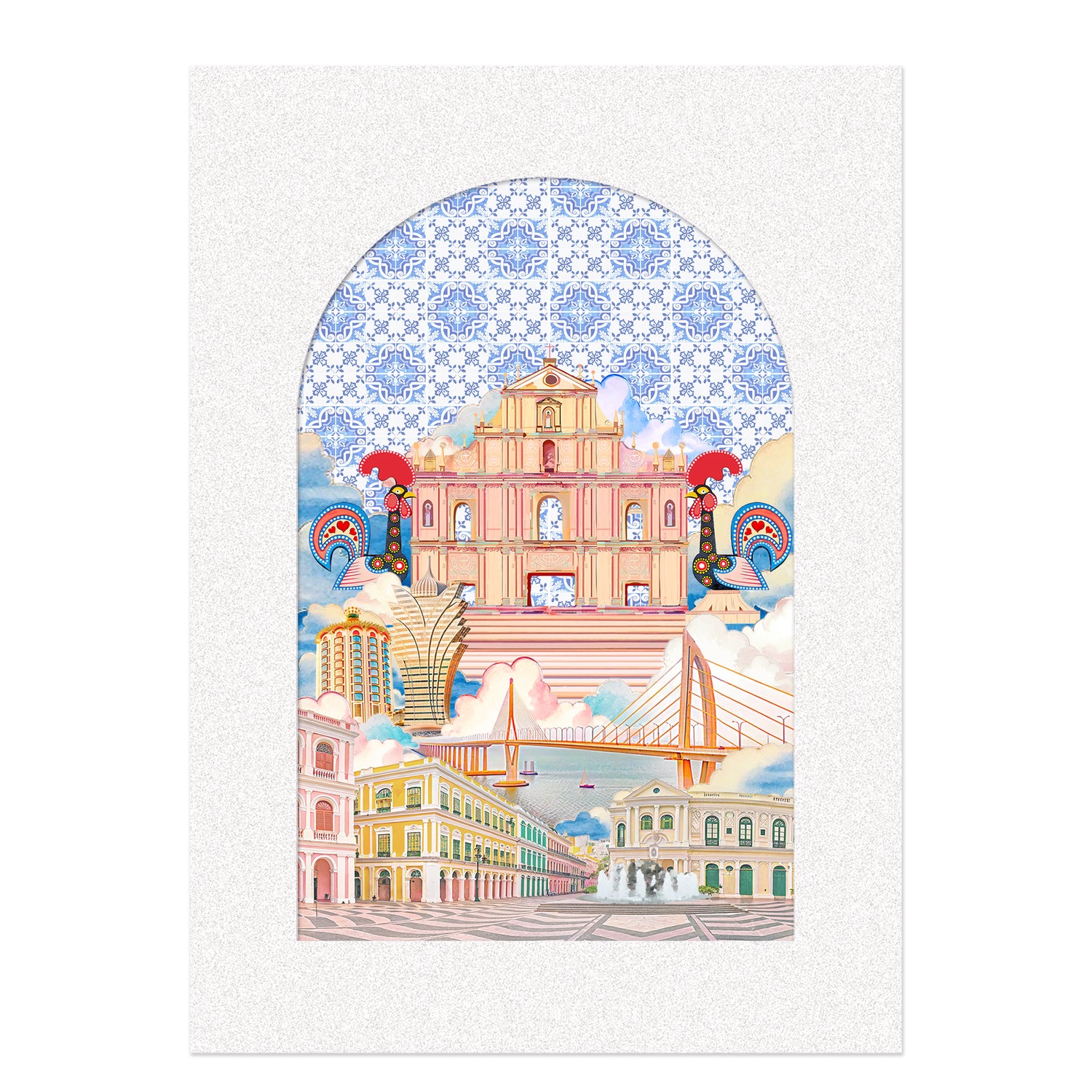 JDF X Macau Department Store Wall Art Macau Wall Art