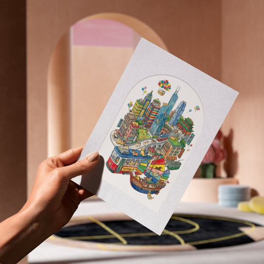 Woof And The City Wall Art