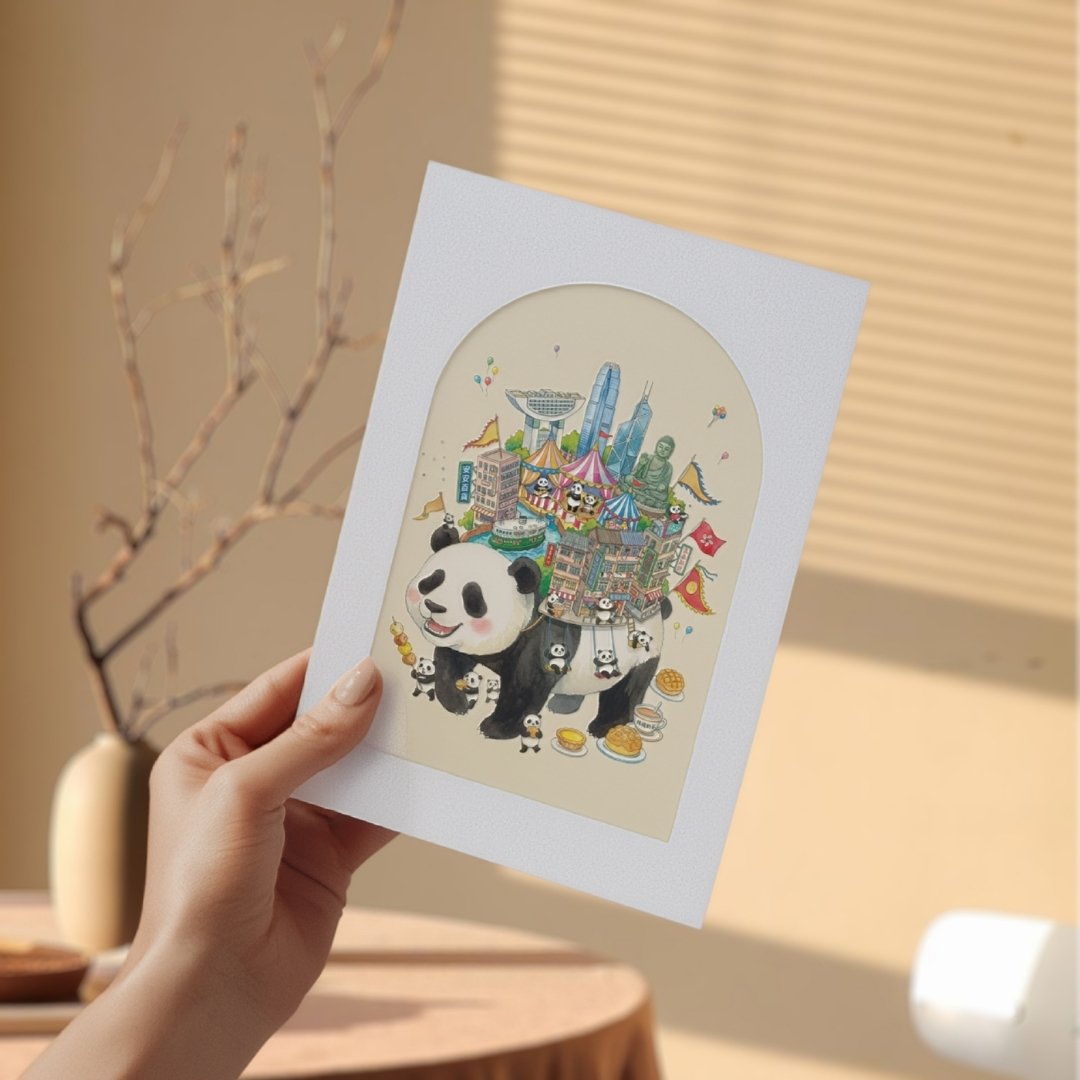 Panda Carnival Wall Art