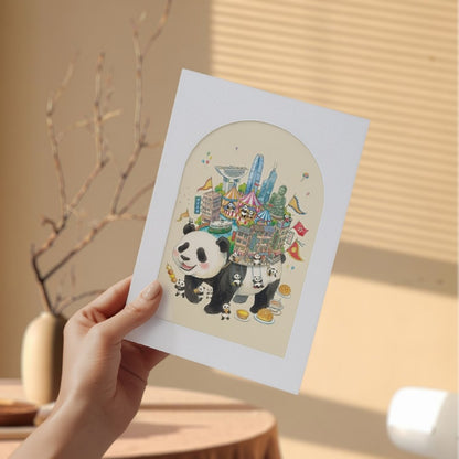 Panda Carnival Wall Art