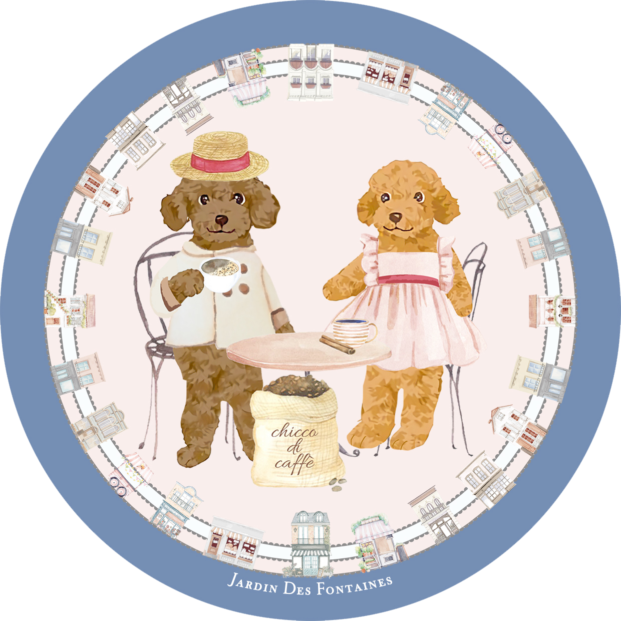 Oh My Dog Ceramic Coaster