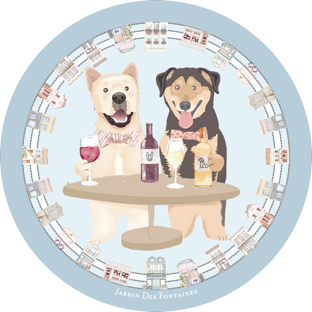 Oh My Dog Ceramic Coaster