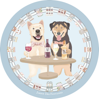 Oh My Dog Ceramic Coaster