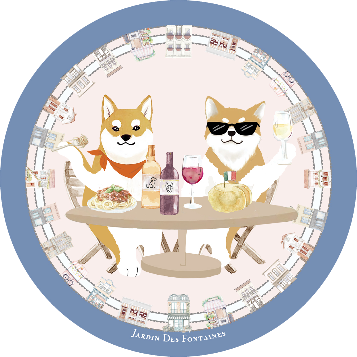 Oh My Dog Ceramic Coaster