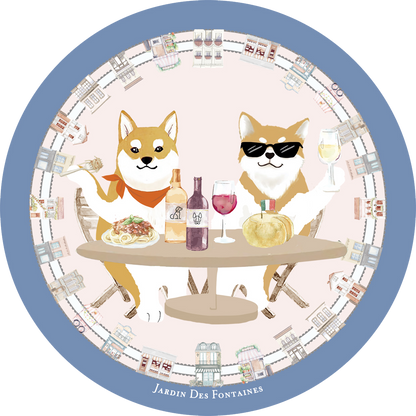 Oh My Dog Ceramic Coaster